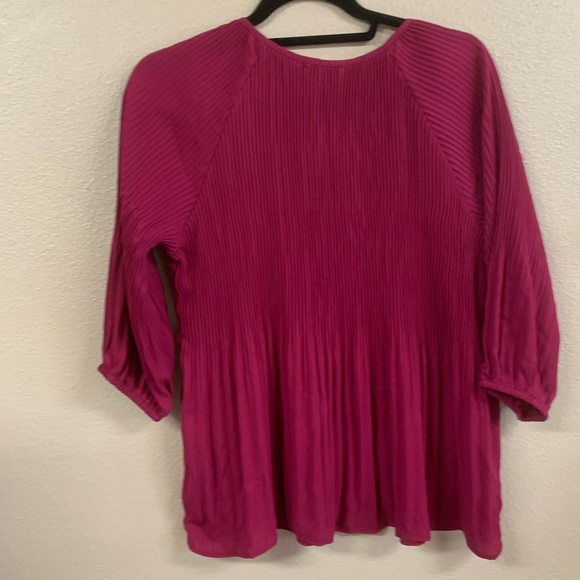 NWT Pleione plum blouse XS - Picture 3 of 7